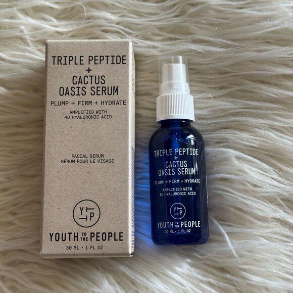 Youth To The People Triple Peptide + Cactus Oasis Serum - Picture 2 of 10